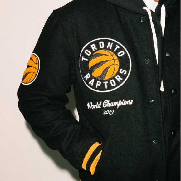 OVO X NBA RAPTORS Varsity Jacket (S & M), Hoodie (L), Cap (7.5) - Picture 3 of 10
